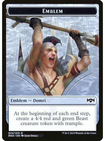 Domri, Chaos Bringer Emblem Token