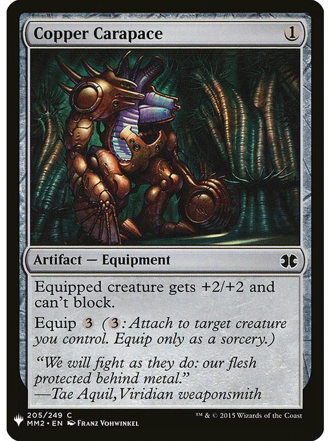 Copper Carapace