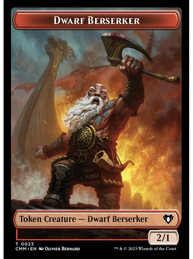 Dwarf Berserker Token