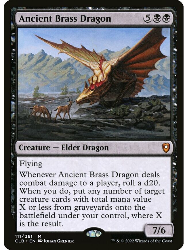 Ancient Brass Dragon