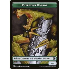 Phyrexian Horror Token (Green)