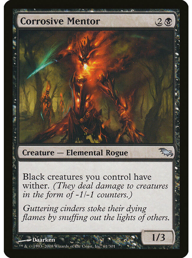 Corrosive Mentor