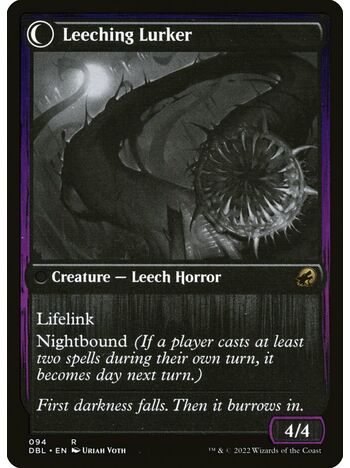 Curse of Leeches // Leeching Lurker