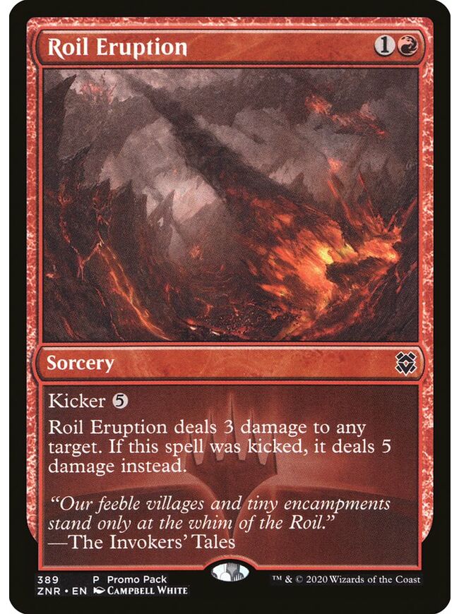 Roil Eruption