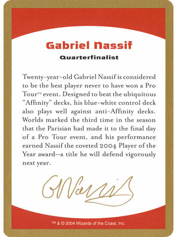 Gabriel Nassif Bio