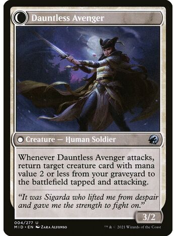 Bereaved Survivor // Dauntless Avenger