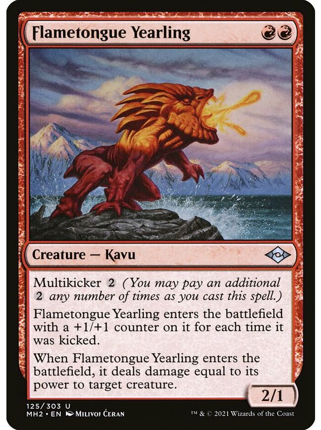 Flametongue Yearling