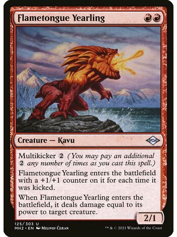 Flametongue Yearling