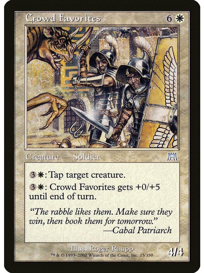 Crowd Favorites