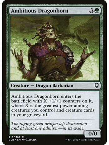 Ambitious Dragonborn