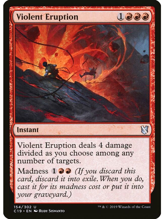 Violent Eruption
