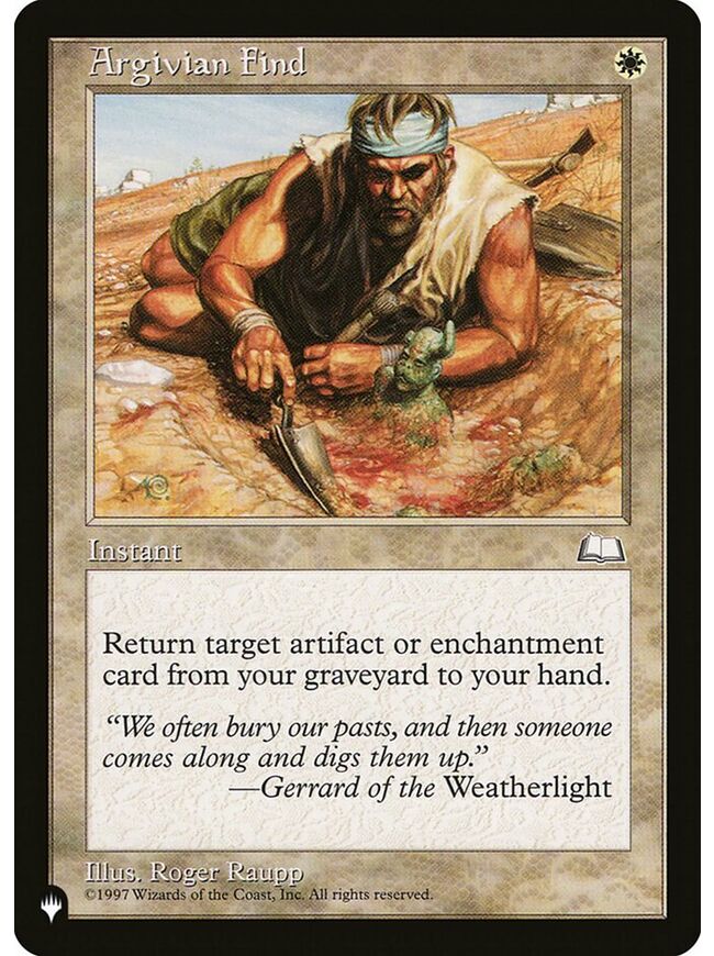 Argivian Find