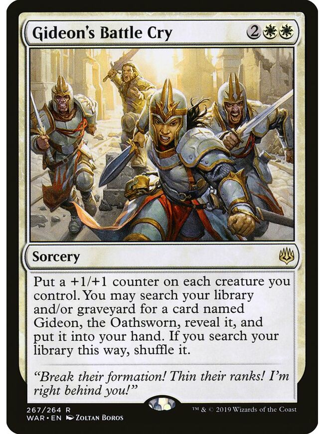 Gideon's Battle Cry