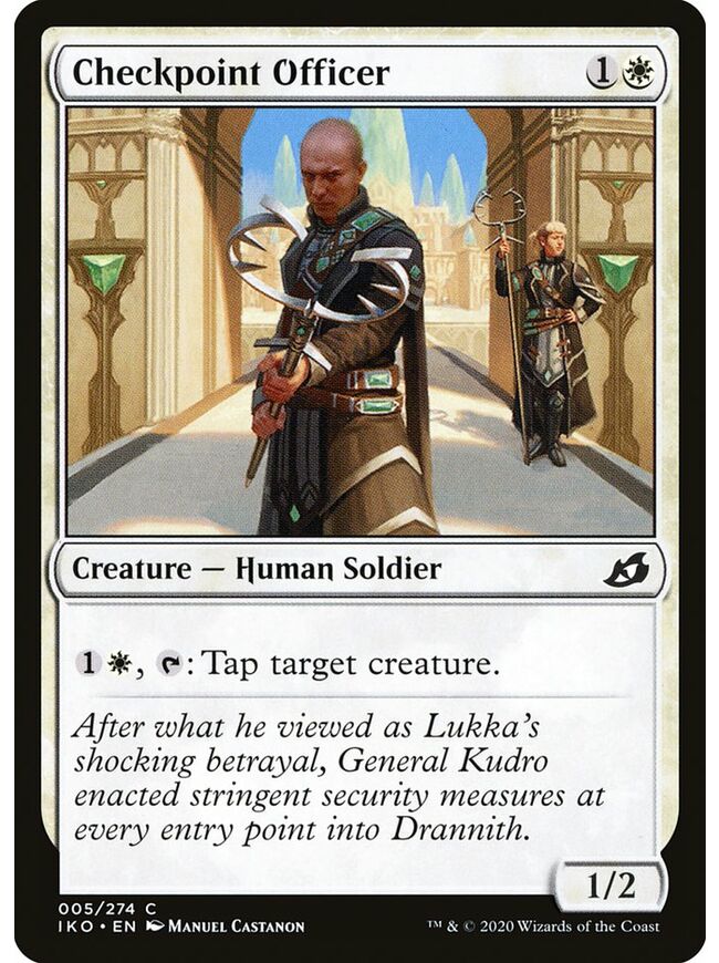 Checkpoint Officer