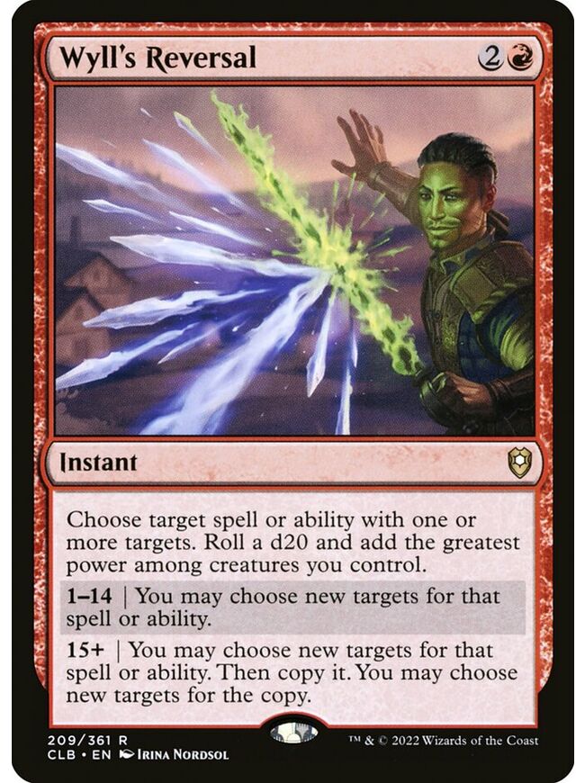 Wyll's Reversal