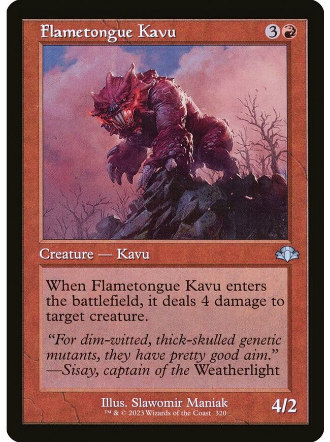 Flametongue Kavu