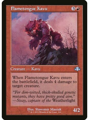 Flametongue Kavu