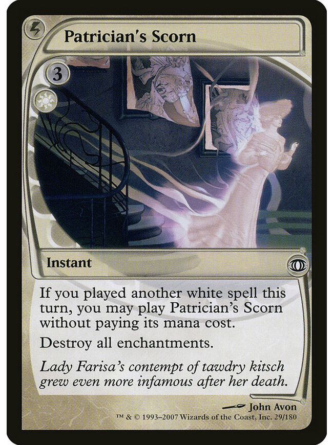 Patrician's Scorn