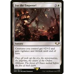 For the Emperor!