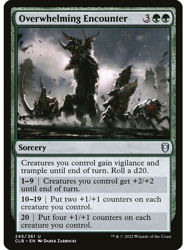 Overwhelming Encounter