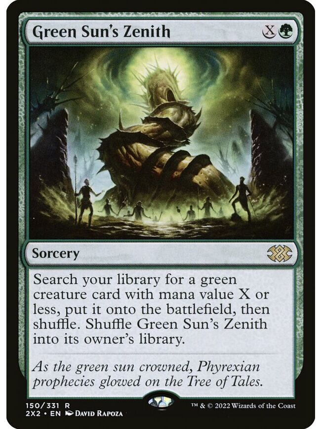 Green Sun's Zenith