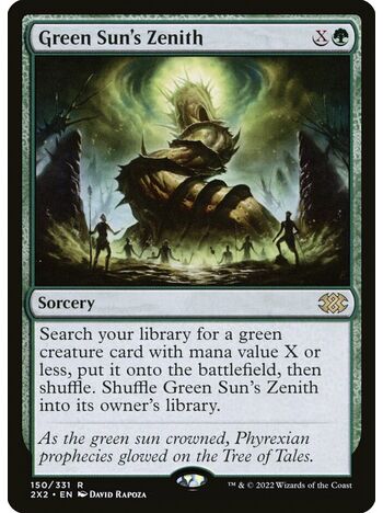 Green Sun's Zenith