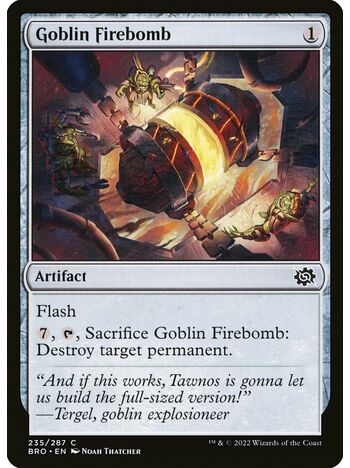 Goblin Firebomb