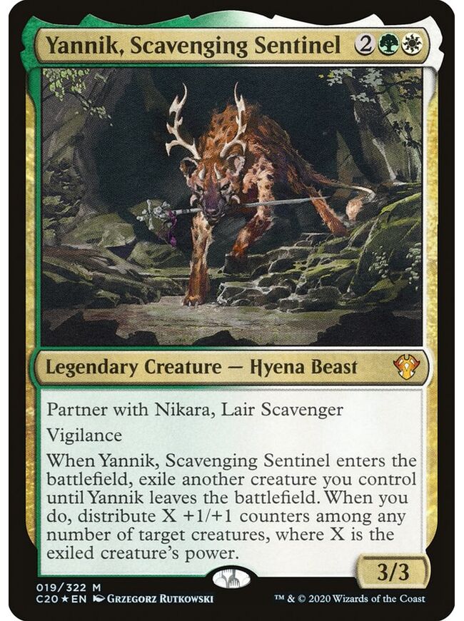 Yannik, Scavenging Sentinel