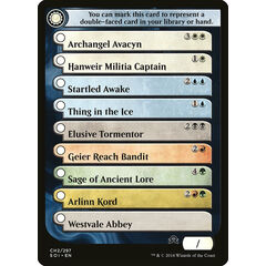 Shadows Over Innistrad Checklist 2 Token