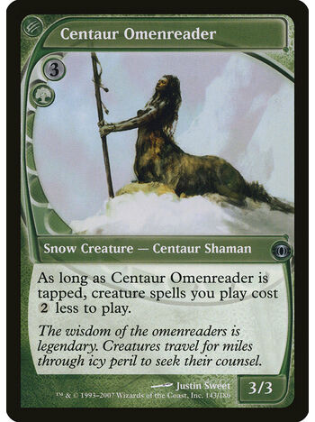 Centaur Omenreader