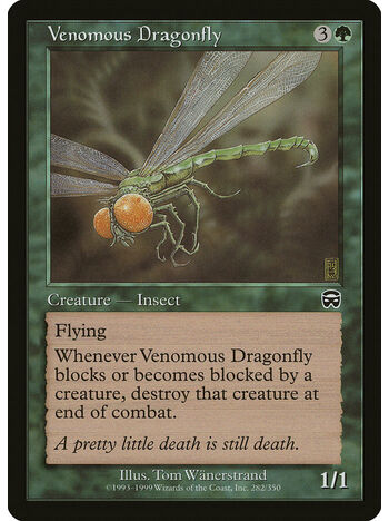 Venomous Dragonfly