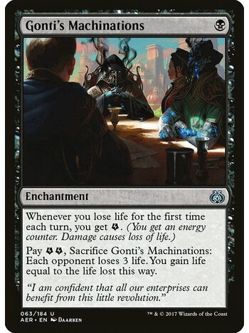 Gonti's Machinations