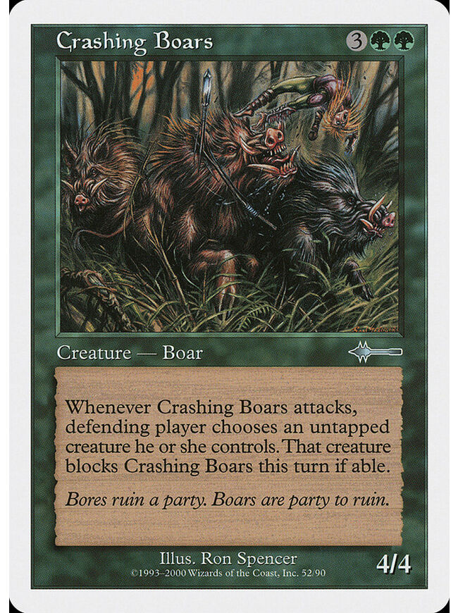 Crashing Boars