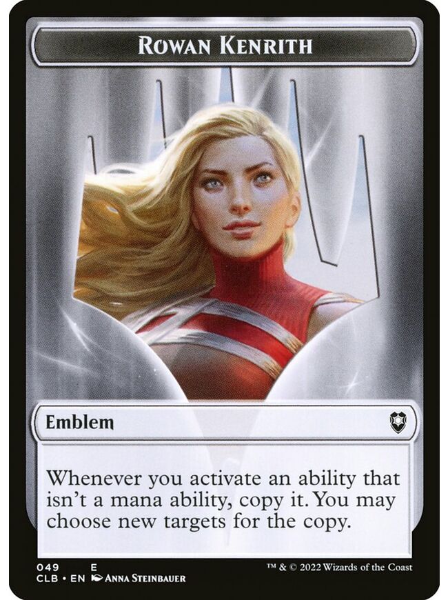 Rowan Kenrith Emblem Token