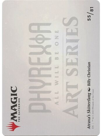 Atraxa's Skitterfang // Atraxa's Skitterfang (Art Series)