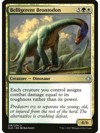 Belligerent Brontodon