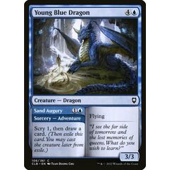 Young Blue Dragon // Sand Augury
