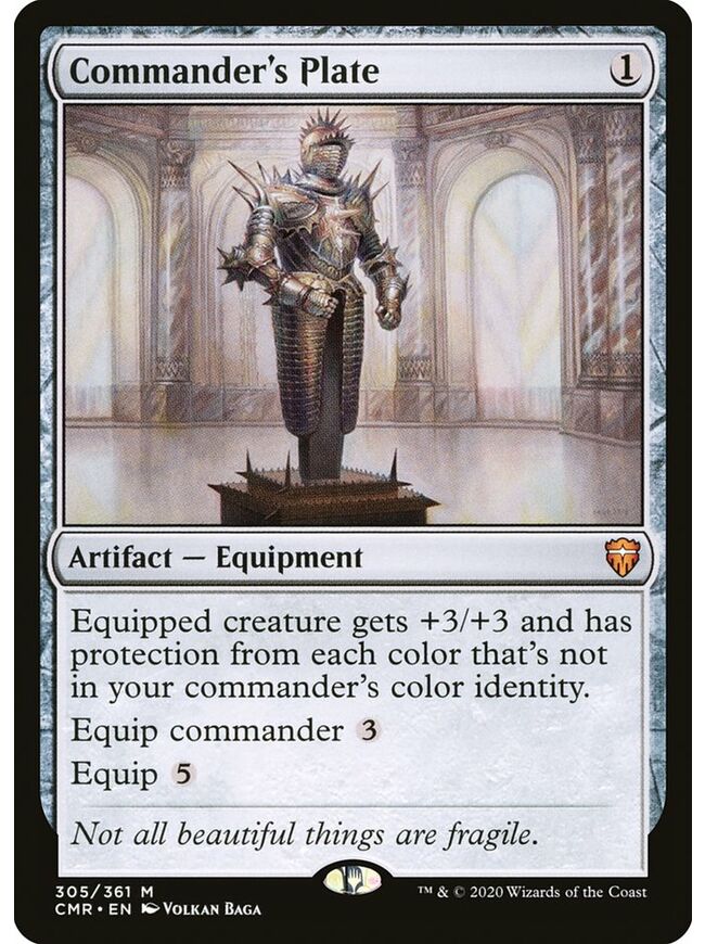 Commander's Plate