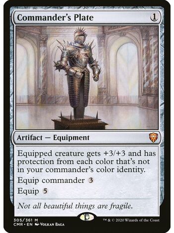 Commander's Plate