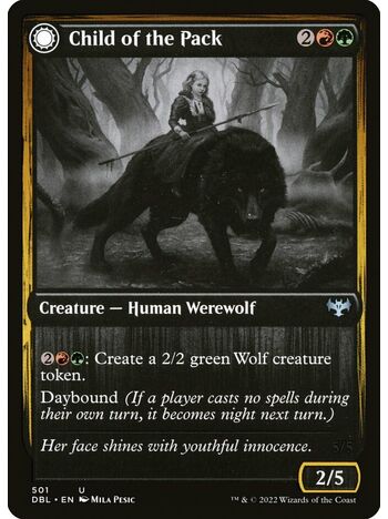 Child of the Pack // Savage Packmate