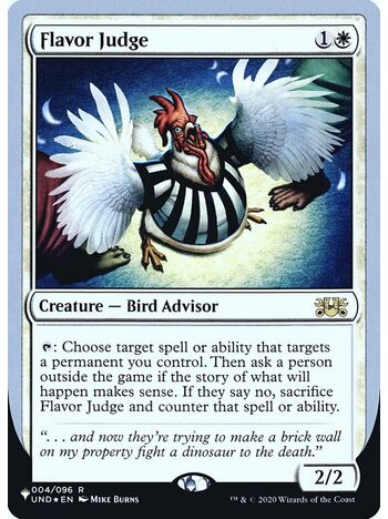 Flavor Judge