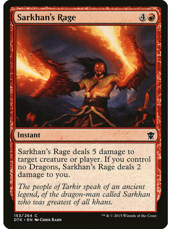 Sarkhan's Rage