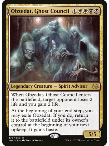 Obzedat, Ghost Council