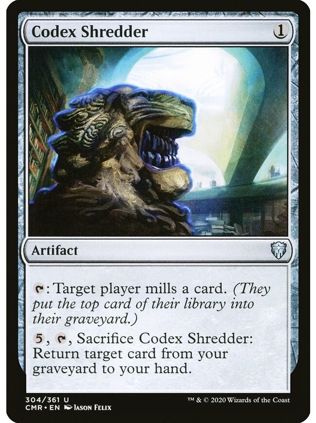 Codex Shredder