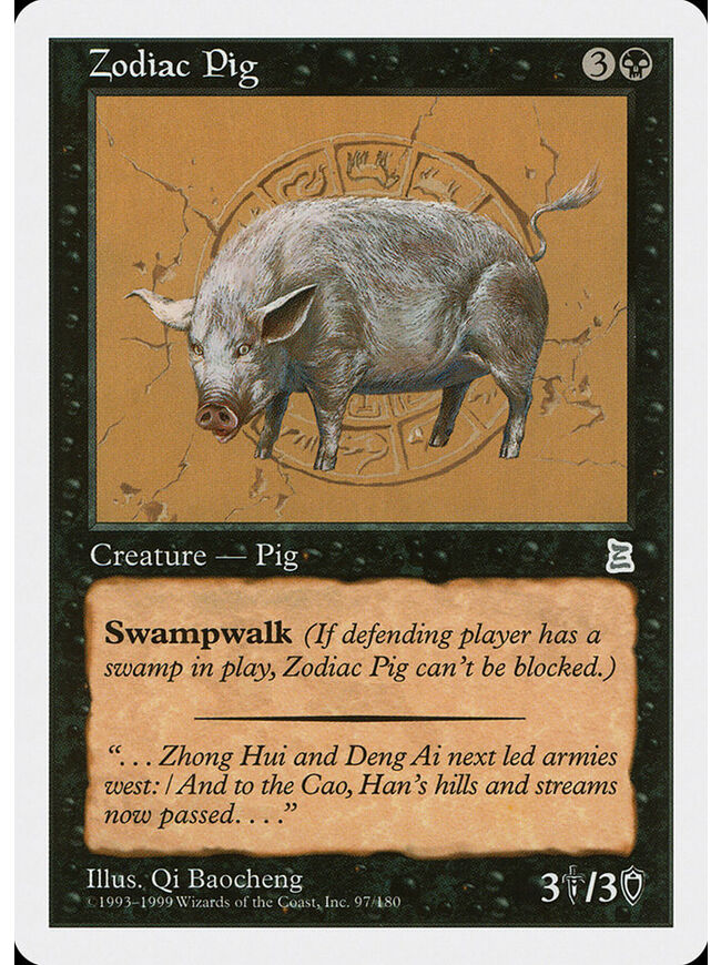 Zodiac Pig