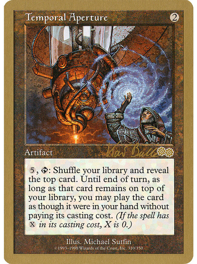 Temporal Aperture