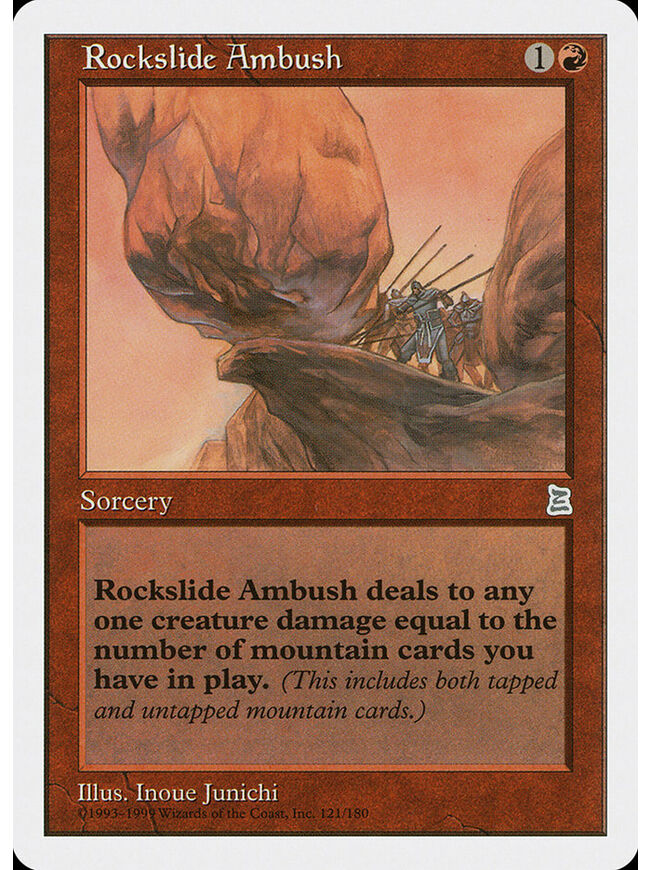 Rockslide Ambush