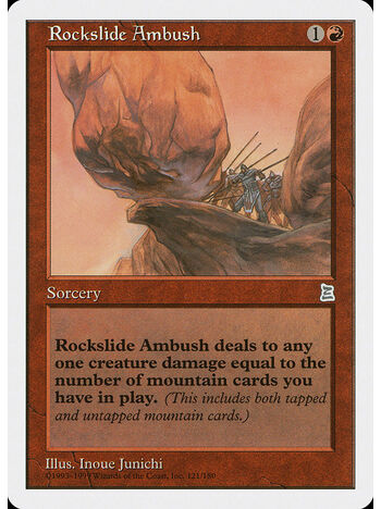 Rockslide Ambush