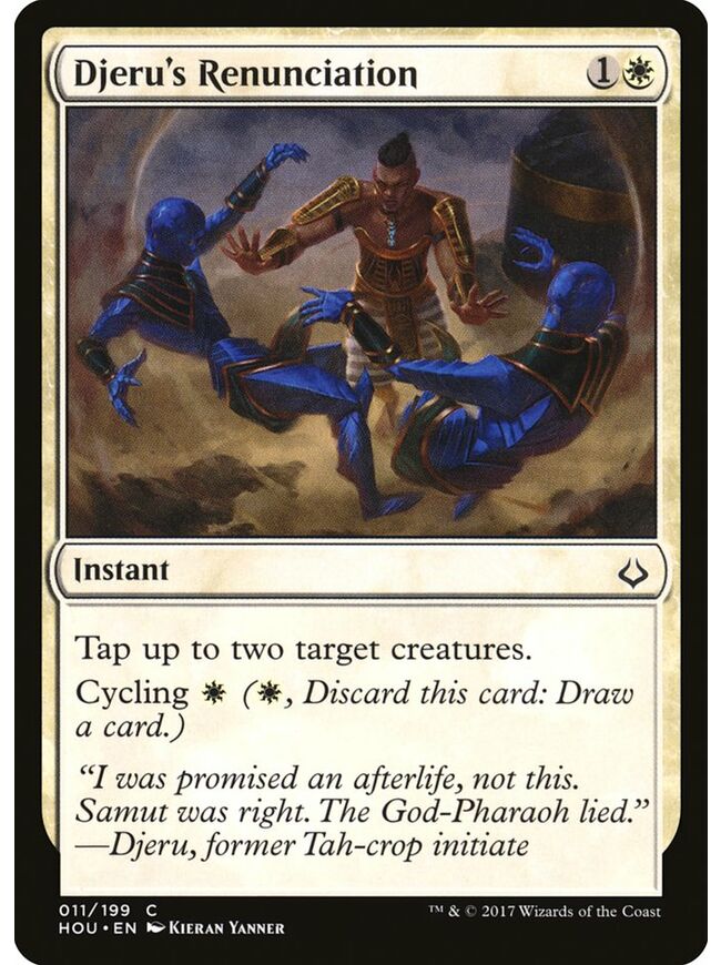 Djeru's Renunciation