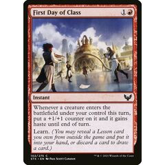 First Day of Class